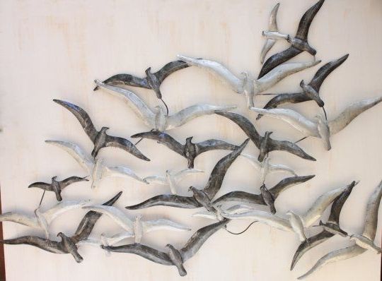 Bargainfindsonebay Regarding Flock Of Birds Metal Wall Art (Photo 4 of 15)