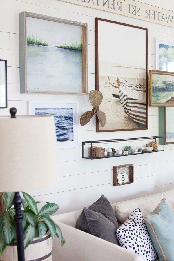 Beach Themed Wall Decor Top Beach Living Room Ideas Ideas Bedroom Regarding Most Recently Released Beach Cottage Wall Decors (Photo 6 of 15)
