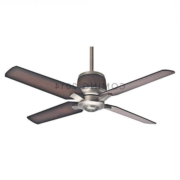 Best And Newest Casablanca 54" Aris Outdoor Ceiling Fan In Brushed Nickel – Outdoor Within Brushed Nickel Outdoor Ceiling Fans (Photo 12 of 15)