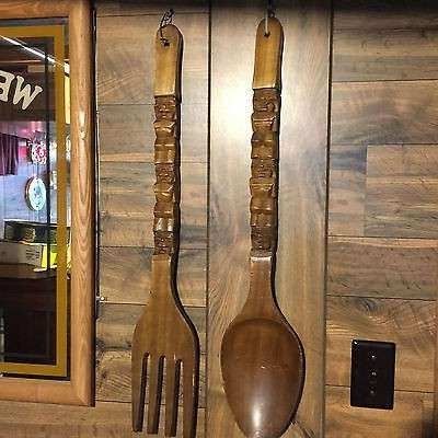 Big Spoon And Fork Decors In Popular B Big Spoon And Fork Wall Decor With Metal Wall Decor (View 3 of 15)