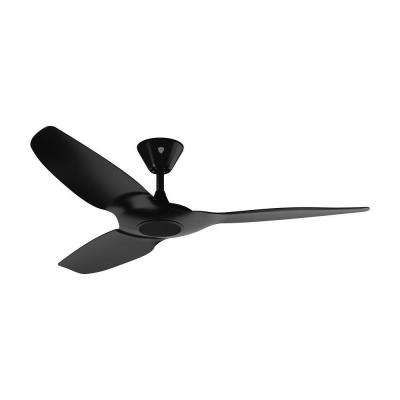 Black Outdoor Ceiling Fans Within Widely Used Black – Industrial – Flush Mount – Ceiling Fans – Lighting – The (View 10 of 15)