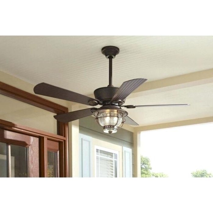 Bronze Outdoor Ceiling Fans With Light With Regard To Well Known 60 Inch Outdoor Ceiling Fan Outdoor Ceiling Fans With Lights And (View 5 of 15)