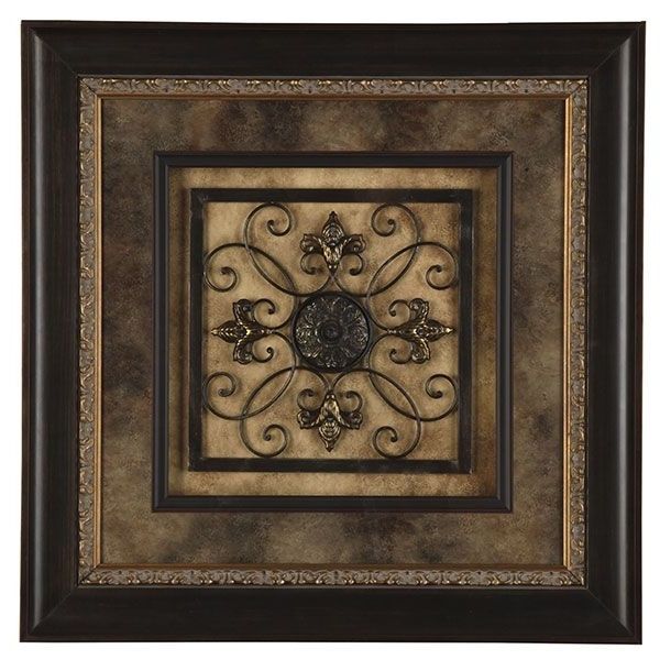 Brown Framed Wall Art Intended For Favorite 528 Best Images About Tuscan Decor On Pinterest Canister, Framed (View 10 of 15)