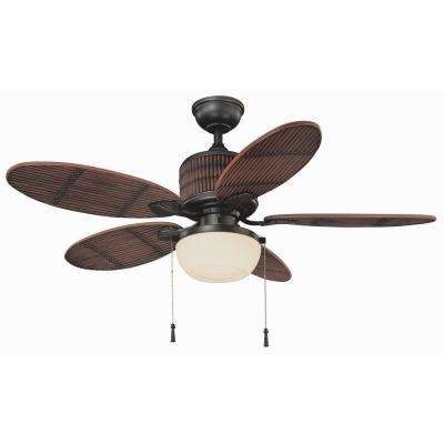Brown – Outdoor – Ceiling Fans – Lighting – The Home Depot Inside Well Known Bamboo Outdoor Ceiling Fans (Photo 10 of 15)
