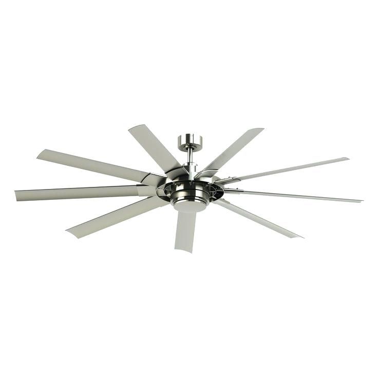 Brushed Nickel Outdoor Ceiling Fans With Light Throughout 2018 Outdoor Ceiling Fans With Lights And Remote – Lighting Blog Ideas (View 9 of 15)