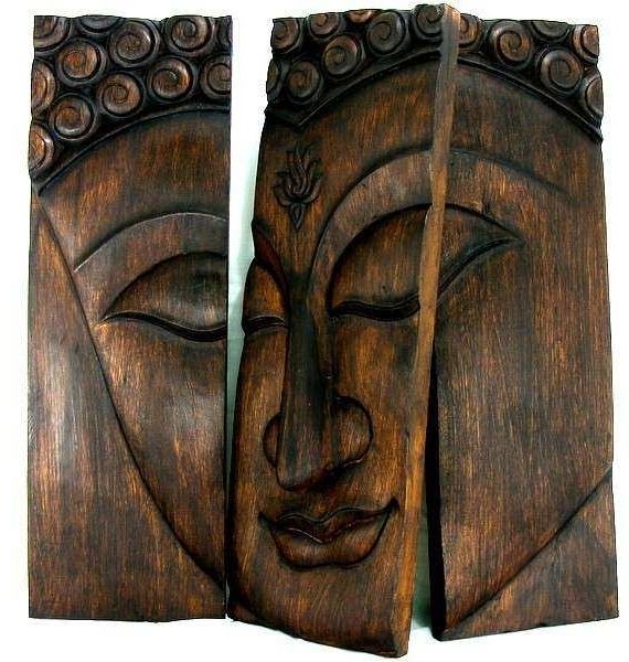 Buddha Wooden Wall Art Intended For Latest Buddha Wall Art Awesome Wood Buddha Wall Art Wall Decor Buddha (Photo 1 of 15)