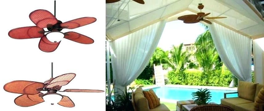 Casa Vieja Outdoor Ceiling Fans For Most Recently Released Casa Vieja Fan A6143 Fan Ceiling Fan Rattan Outdoor Tropical Probe (View 4 of 15)