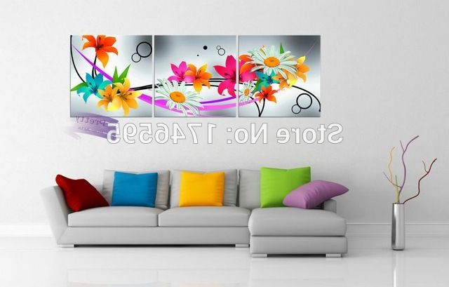 Featured Photo of 15 Ideas of Colourful Abstract Wall Art