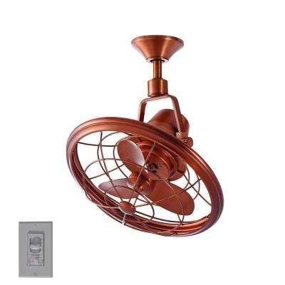 Copper Outdoor Ceiling Fans Intended For Most Current Copper – Outdoor – Ceiling Fans – Lighting – The Home Depot (View 11 of 15)