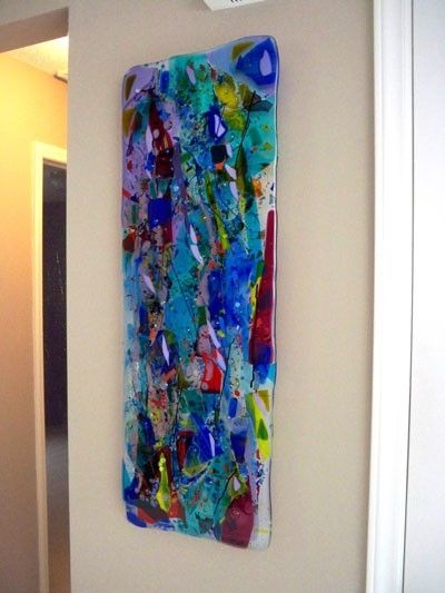 Current Contemporary Hall Vintage Glass Wall Art – Home Design And Wall Throughout Modern Glass Wall Art (View 2 of 15)