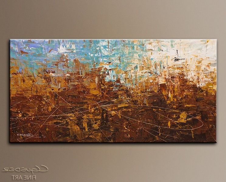 Featured Photo of The 15 Best Collection of Original Abstract Wall Art