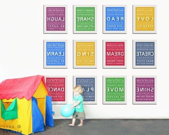 Featured Photo of 15 Photos Wall Art for Playroom