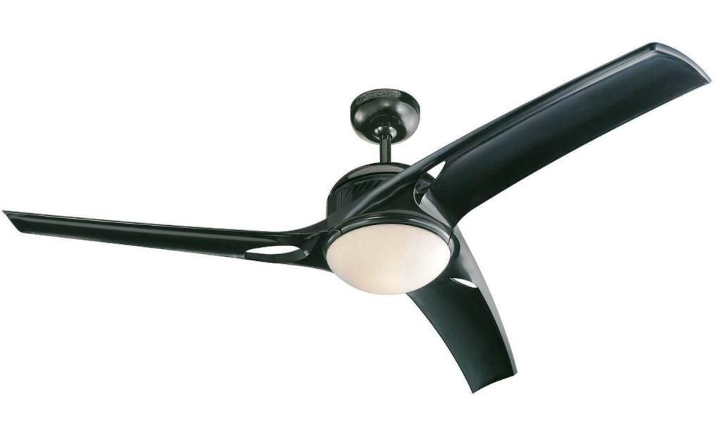 Extraordinary Black Outdoor Ceiling Fan With Light Design Modern For Favorite Black Outdoor Ceiling Fans With Light (View 10 of 15)