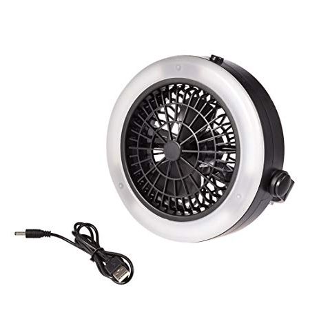 Famous Hurricane Outdoor Ceiling Fans In Amazon : Led Lantern With Ceiling Fan, Bright Portable Led (View 13 of 15)