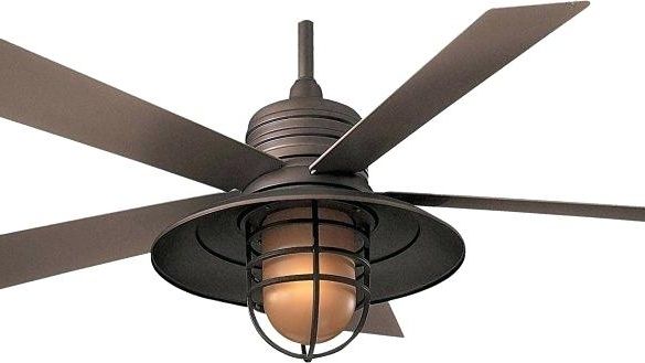 Famous Oil Rubbed Bronze Ceiling Fan With Light Outdoor Ceiling Fan Light Regarding Bronze Outdoor Ceiling Fans With Light (View 12 of 15)