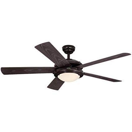 Fashionable Outdoor Ceiling Fans Under $150 Inside Westinghouse 7200700 Comet 52 Inch Espresso Indoor/outdoor Ceiling (Photo 12 of 15)