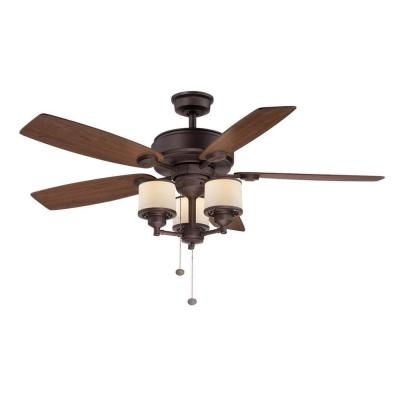 Hampton Bay Ceiling Fans – Lighting – Glass Globes – Hampton Bay Fans Inside Newest Outdoor Ceiling Fans With Light Globes (View 8 of 15)