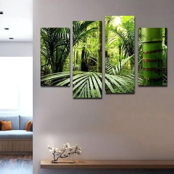 Featured Photo of Top 15 of Jungle Canvas Wall Art