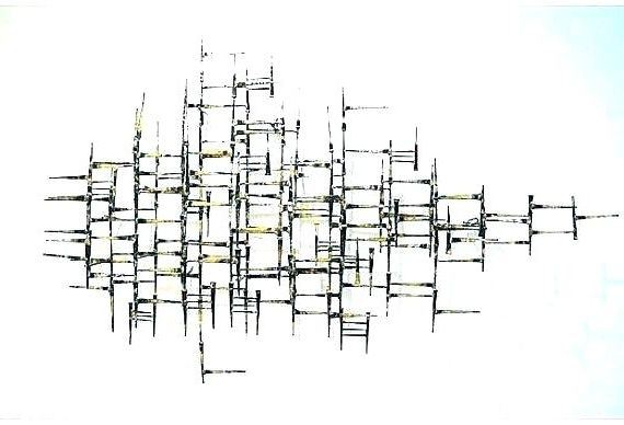 Kingdom Abstract Metal Wall Art In Newest Sculpture Wall Art – Twelsoft (Photo 12 of 15)