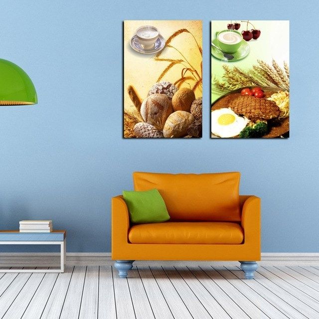 Large Wall Art For Kitchen With Widely Used Large Canvas Picture Home Decor Kitchen Wall Decor Food Painting (View 10 of 15)