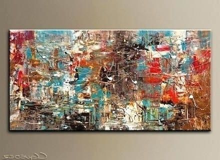 Large Wall Art Large Canvas Art Oversized Abstract Art Paintings Inside Well Known Oversized Abstract Wall Art (View 1 of 15)