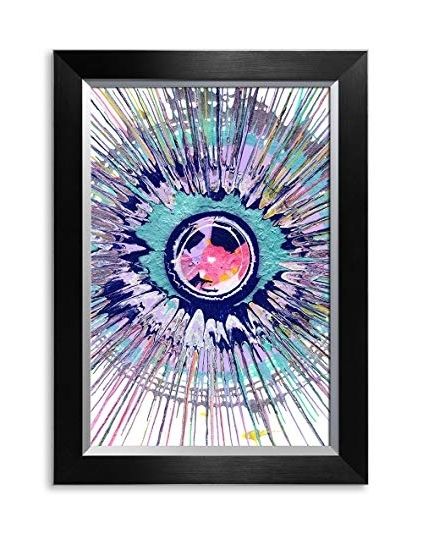 Latest Amazon: Ipic  Abstract Expressionism Painting – Magic Eye Regarding Abstract Expressionism Wall Art (View 15 of 15)