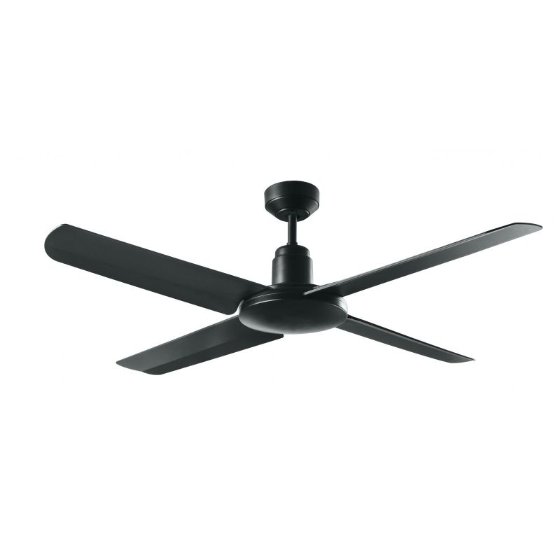 Latest Black Outdoor Ceiling Fans Inside Outdoor Ceiling Fan Bayside Nautilus Blackbeacon – Anemis (View 6 of 15)