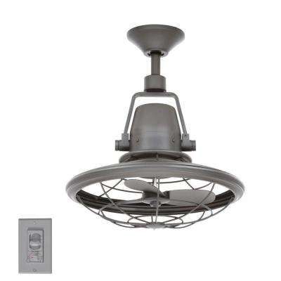 Latest Black Outdoor Ceiling Fans With Light With Regard To Black – Outdoor – Ceiling Fans – Lighting – The Home Depot (Photo 13 of 15)