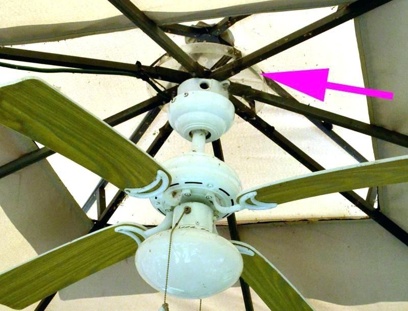 Latest Outdoor Gazebo Fan Gazebo Fan Battery Operated Ceiling Fan For Throughout Outdoor Ceiling Fans For Gazebo (Photo 1 of 15)