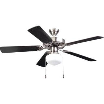 Led Light Kit For Ceiling Fan Dual Mount Ceiling Fan Brushed Nickel Throughout Famous Outdoor Ceiling Fans With Led Globe (Photo 6 of 15)