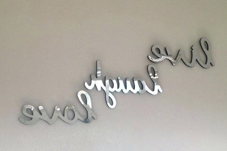 Live Love Laugh Metal Wall Decor Inside Preferred Live Love Laugh Metal Wall Decor Design Ideas Live Laugh Love Wall (View 13 of 15)