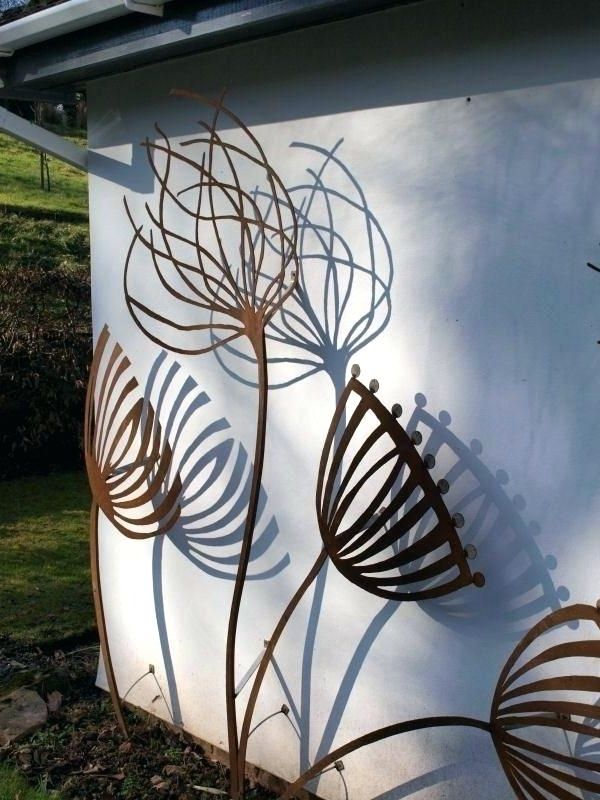 Metal Wall Sculpture Art Metal Wall Sculpture Art Metal Wall Art With Well Known Abstract Outdoor Wall Art (View 7 of 15)
