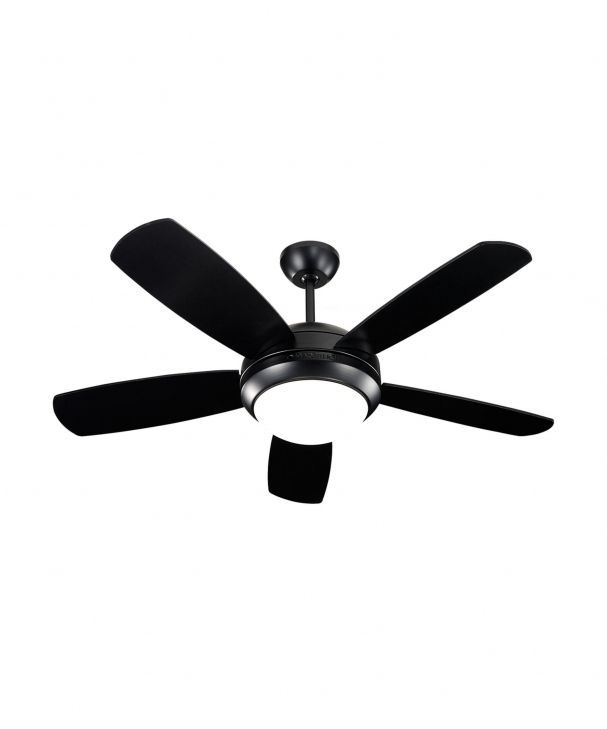 Monte Carlo 5di44 Discus Ii 44 Inch 5 Blade Ceiling Fan Capitol For For Most Popular 44 Inch Outdoor Ceiling Fans With Lights (View 6 of 15)