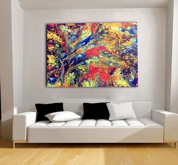 Most Current Big Canvas Wall Art Intended For 53 Oversized Canvas Wall Art, Extra Large Wall Art Original Large (Photo 9 of 15)