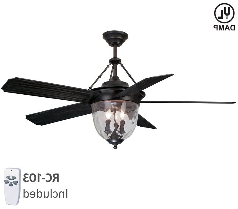 Featured Photo of 2024 Latest Ellington Outdoor Ceiling Fans