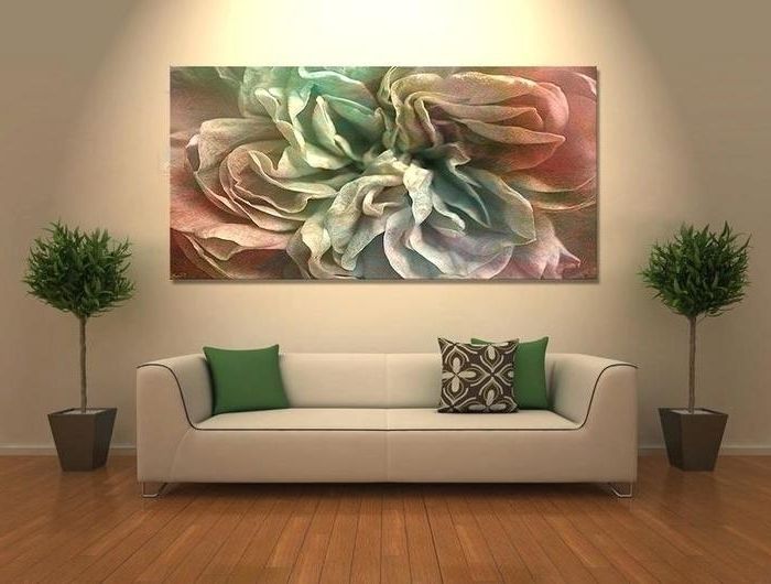 Most Popular 6. Large Wall Canvas Abstract Flower Art Canvas Print Flower Dance Inside Abstract Flower Wall Art (Photo 8 of 15)