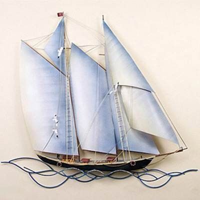 Featured Photo of 15 Best Collection of Metal Sailboat Wall Art