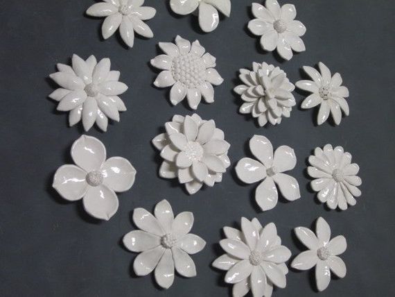 Featured Photo of 15 Best Ideas Ceramic Flower Wall Art