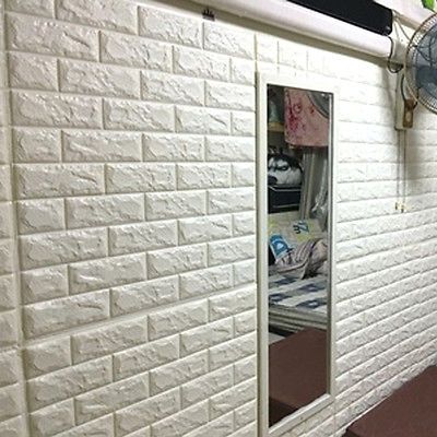Most Up To Date 3d Brick Wall Art Inside Lot 3d Wallpaper Bedroom Mural Roll Modern Stone Brick Wall (Photo 15 of 15)
