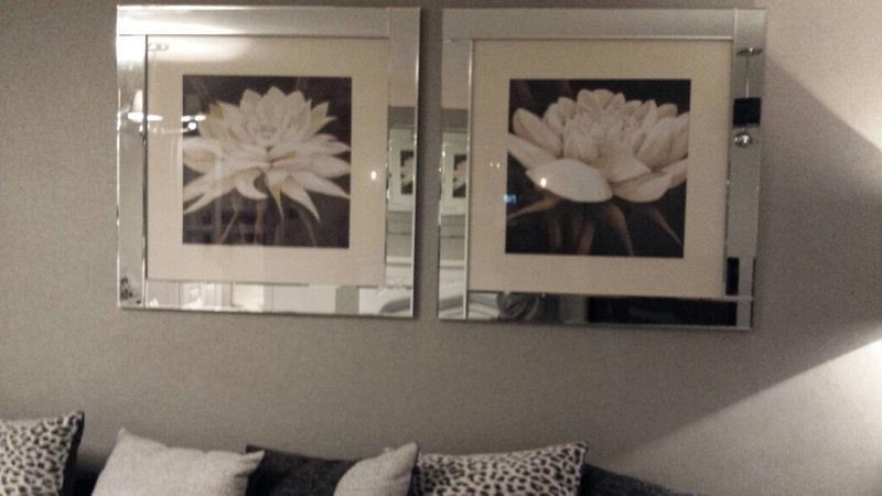 Newest Mirrored Frame Wall Art Pictures Ebay Pssportowe Within Prepare 16 Regarding Mirrored Frame Wall Art (Photo 5 of 15)