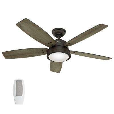 Newest Outdoor Ceiling Fans With Lights And Remote Control Pertaining To Remote Control Included – Outdoor – Ceiling Fans – Lighting – The (View 1 of 15)