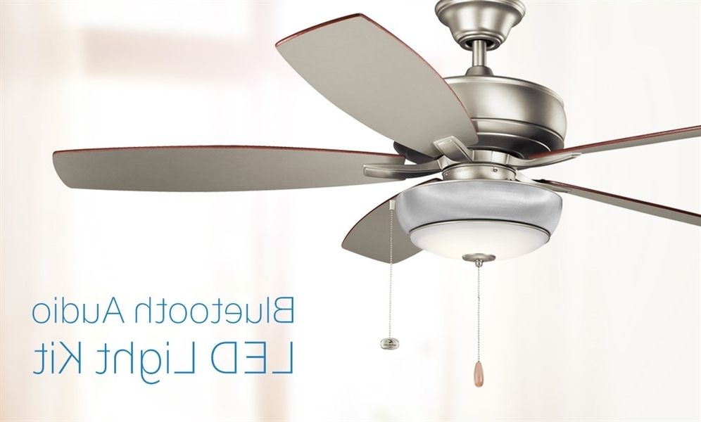 Featured Photo of The 15 Best Collection of Outdoor Ceiling Fan with Bluetooth Speaker