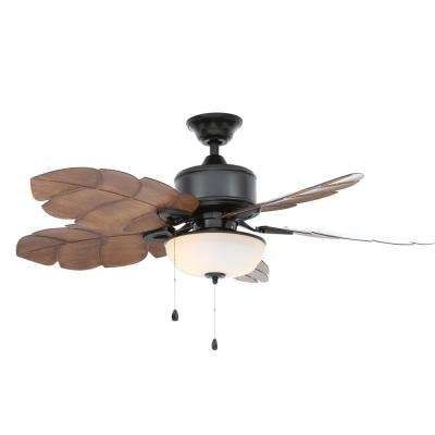 Outdoor Ceiling Fan With Light Under $100 Regarding Well Liked Outdoor – Ceiling Fans – Lighting – The Home Depot (Photo 1 of 15)