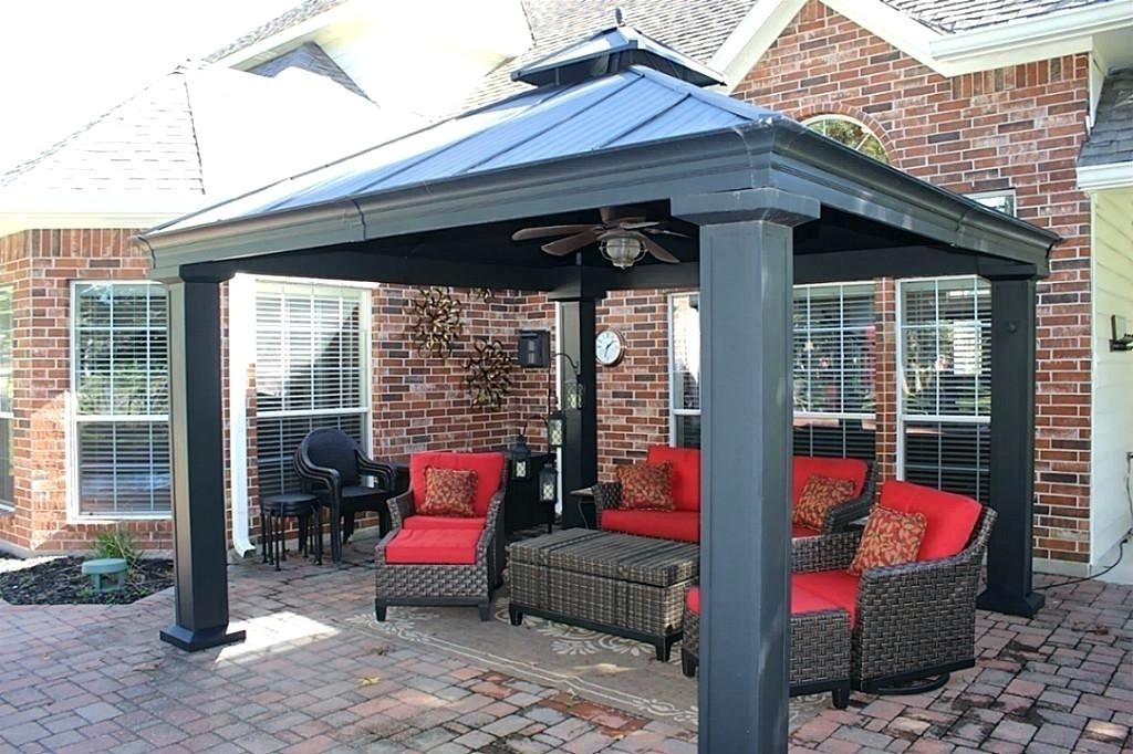 Featured Photo of 15 Best Ideas Outdoor Ceiling Fans for Gazebos