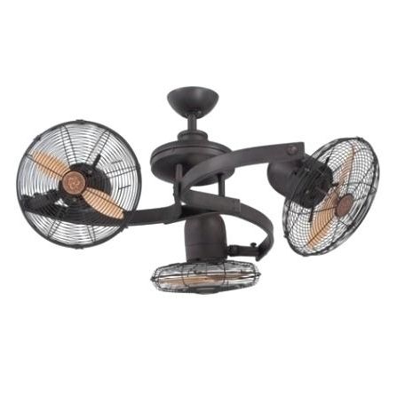 Outdoor Ceiling Fans With Lights Damp Rated Throughout Latest Wet Rated Outdoor Ceiling Fan Fans White Industrial Damp With Light (View 13 of 15)