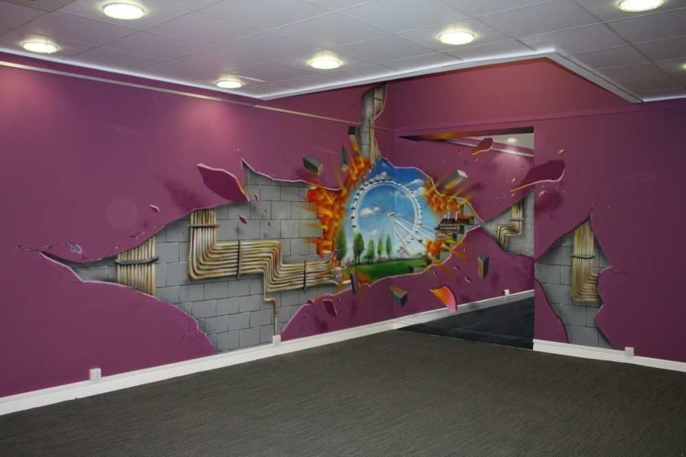 Painting Ideas With Regard To Illusion Wall Art (Photo 13 of 15)