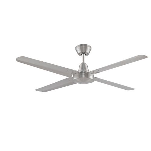Popular Fanimation Ascension Brushed Nickel 56 Inch 220v Outdoor Ceiling Fan Within Brushed Nickel Outdoor Ceiling Fans (Photo 5 of 15)