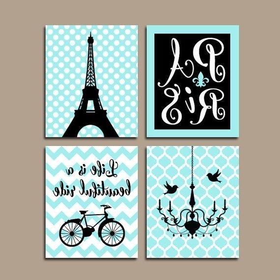 Featured Photo of The 15 Best Collection of Paris Theme Nursery Wall Art
