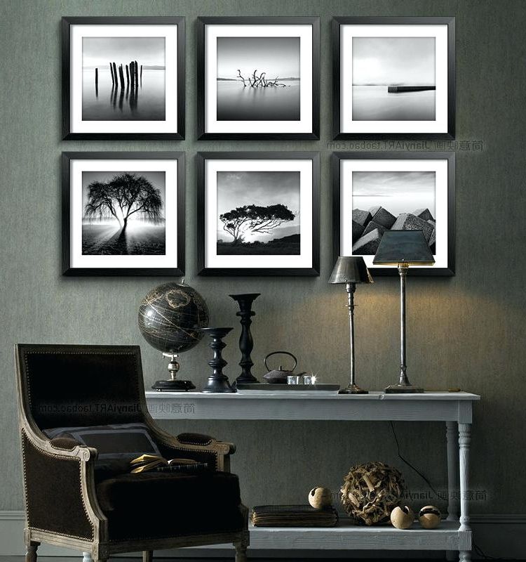 Preferred Black And White Framed Wall Art Intended For Black Framed Wall Art Landscape Photography Wonderful Pictures Six (View 6 of 15)