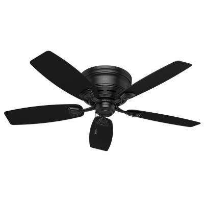Preferred Black Outdoor Ceiling Fans With Light In Black – Hunter – Light Kit Compatible – Ceiling Fans – Lighting (View 7 of 15)